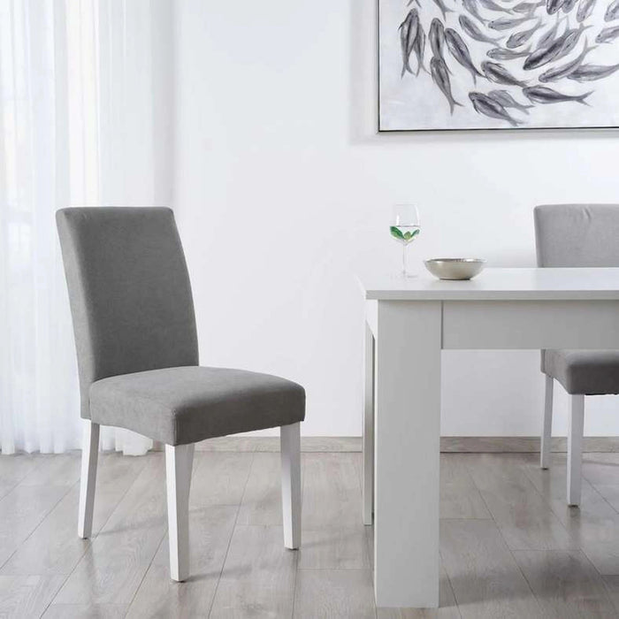 Elke Dining Chair - Grey White Pan Home