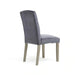 Elke Dining Chair With Tufting - Grey Gold Pan Home