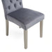 Elke Dining Chair With Tufting - Grey Gold Pan Home
