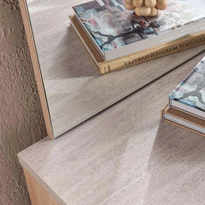 Ellery Dresser With Mirror - Natural Pan Home
