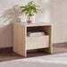 Ellery Night Stand With 1 Drawer - Natural Pan Home