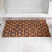 Ellie Door Mat -Natural/Black Pan Home