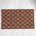 Ellie Door Mat -Natural/Black Pan Home