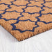 Ellie Door Mat -Natural/Black Pan Home
