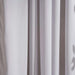 Ellington Organza Sheer 2 Piece Curtain Set 135X240Cm - Silver Grey Pan Home