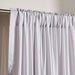 Ellington Organza Sheer 2 Piece Curtain Set 135X240Cm - Silver Grey Pan Home