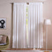 Ellington Organza Sheer 2 Piece Curtain Set 135X240Cm - White Pan Home