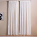 Ellington Organza Sheer 2 Piece Curtain Set 135X240Cm - White Pan Home