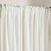 Ellington Organza Sheer 2 Piece Curtain Set 135X300Cm - Beige Pan Home