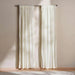 Ellington Organza Sheer 2 Piece Curtain Set 135X300Cm - Beige Pan Home