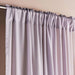 Ellington Organza Sheer 2 Piece Curtain Set 135X300Cm - Silver Grey Pan Home