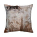 Elliot Velvet Printed Down Alternative Filled Cushion 50X50Cm - Beige Pan Home