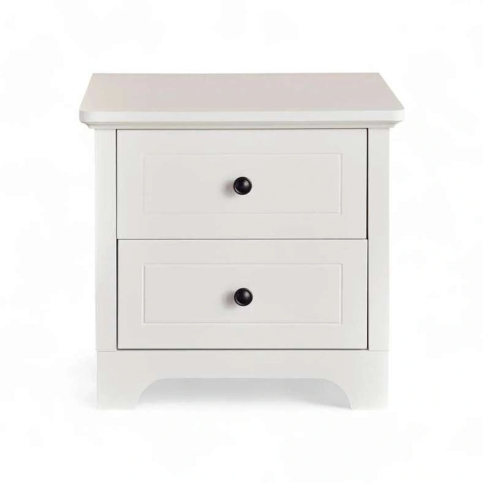 Ellon Kids Night Stand With 2 Drawer - White