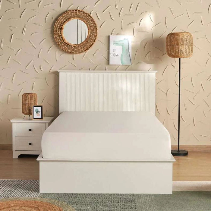 Ellon Kids Single Bed 120X200Cm - White Pan Home