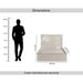 Ellon Kids Single Bed 120X200Cm - White Pan Home