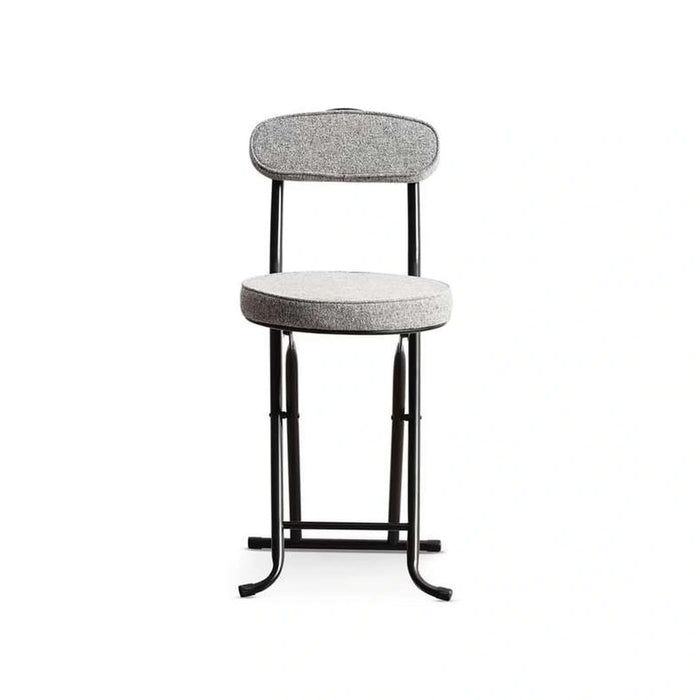 Elmer Folding Chair - Grey Black