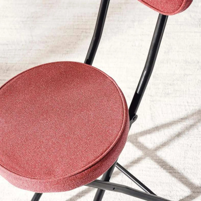 Elmer Folding Chair - Red Black