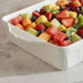 Elmira Porcelain Rectangular Baking Dish 39.7X23X6Cm -White Pan Home