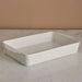 Elmira Porcelain Rectangular Baking Dish 39.7X23X6Cm -White Pan Home