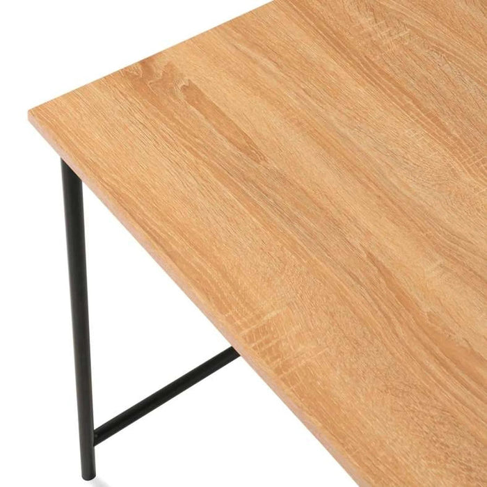 Elona Writing Desk - Natural Black Pan Home