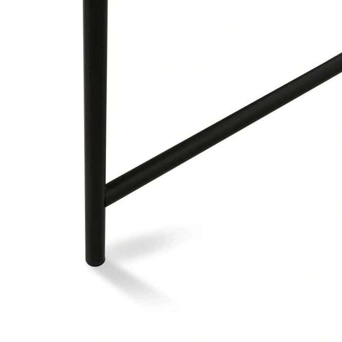 Elona Writing Desk - Natural Black Pan Home