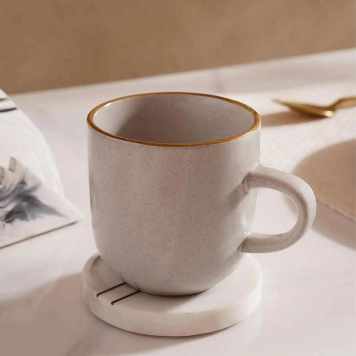 Elsa Reactive 16-Piece Stoneware Dinner Set - Grey