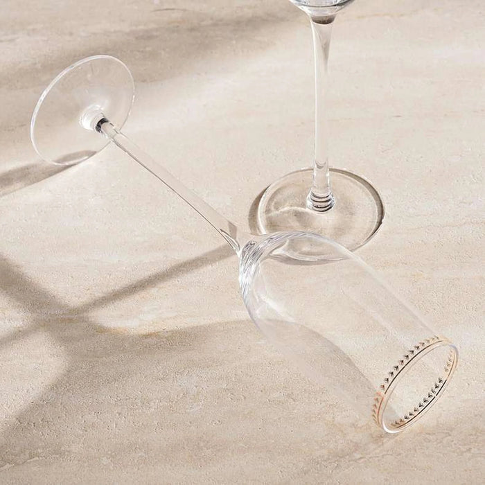Elven 4-Piece Flute Glass Set 210Ml -Clear