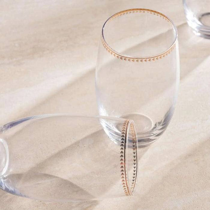 Elven 4-Piece Highball Glass Set 580Ml -Clear