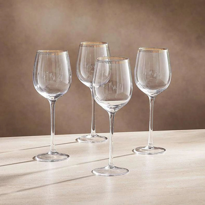 Elven 4-Piece Stemware Glass Set 410Ml -Clear
