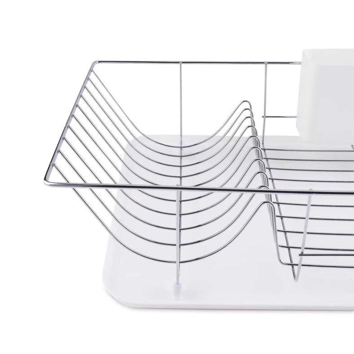 Elvira Metal Dish Rack 13Cm Silver Pan Home