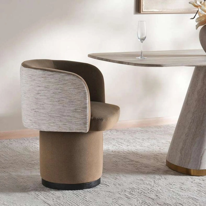 Elya Dining Chair- Beige Pan Home