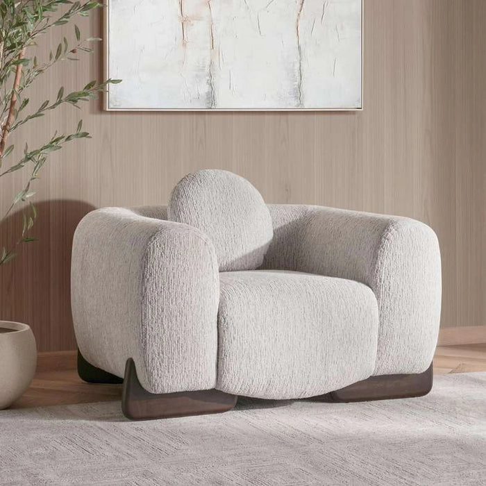 Elya Single Seater Sofa - Beige