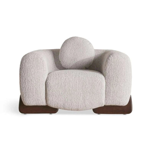 Elya Single Seater Sofa - Beige Pan Home