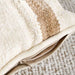 Emberlux Handwoven Chenille Down Alt Filled Cushion 50X50Cm - Ivory Pan Home