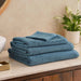 Embossa Textured Bath Towel - Blue Pan Home