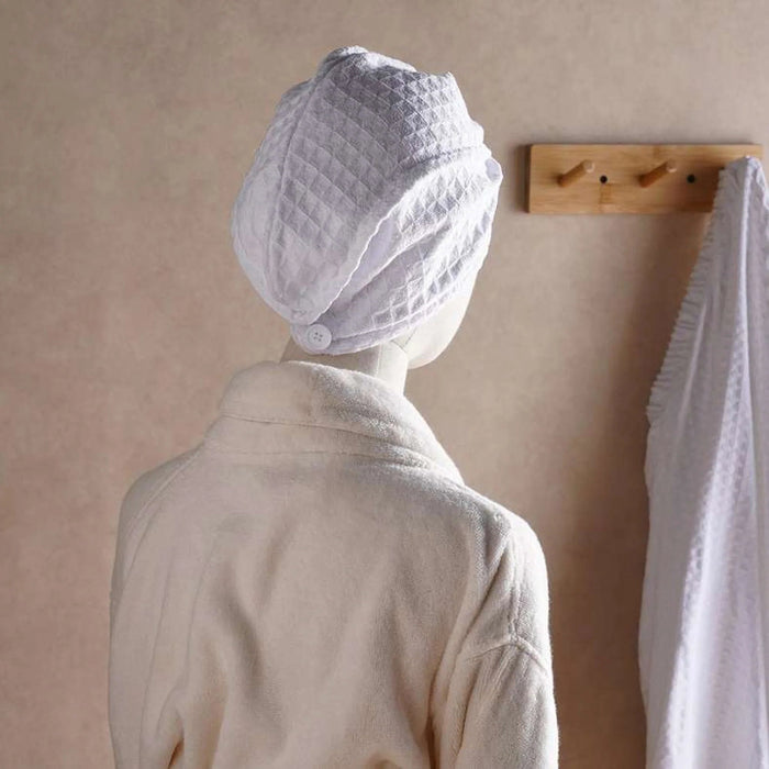 Embrace Hair Wrap 65X25Cm - White Pan Home