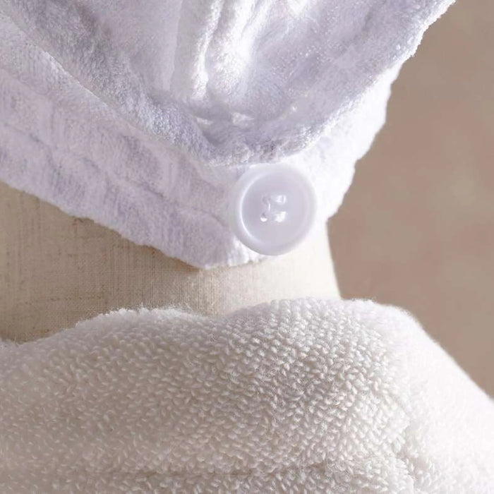 Embrace Hair Wrap 65X25Cm - White Pan Home