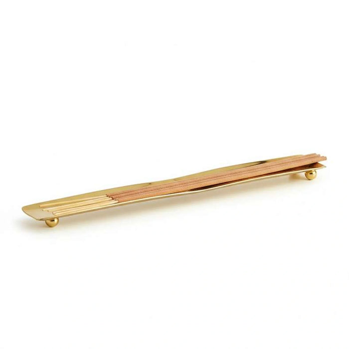 Embrace Intense Wood 40-Piece Incense Sticks With Holder - Gold