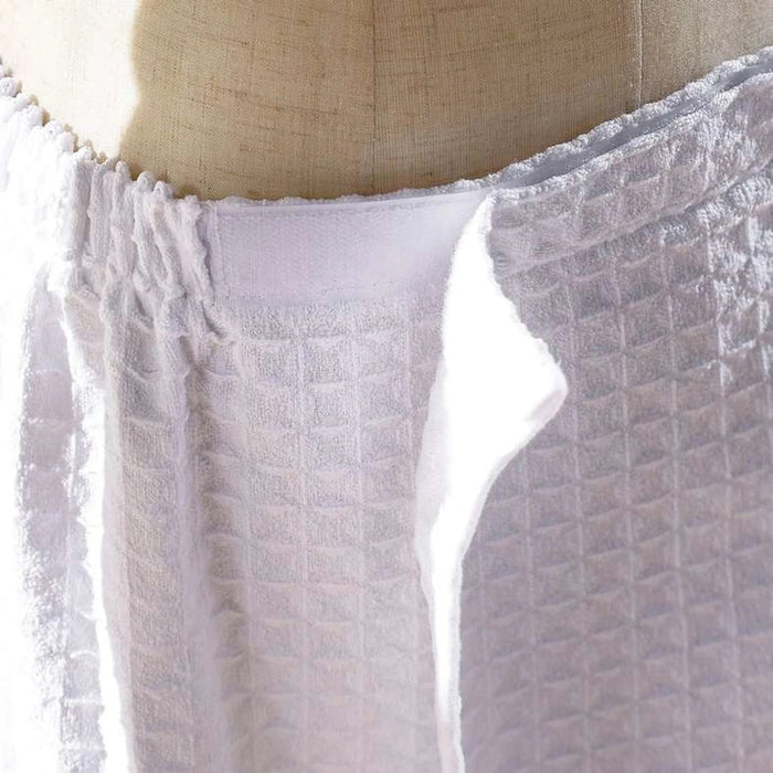 Embrace Men Bath Wrap 150X51Cm - White Pan Home