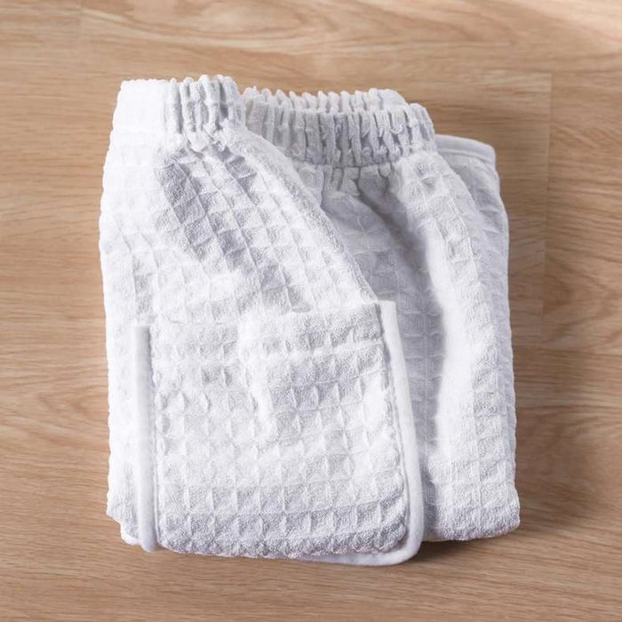Embrace Men Bath Wrap 150X51Cm - White Pan Home