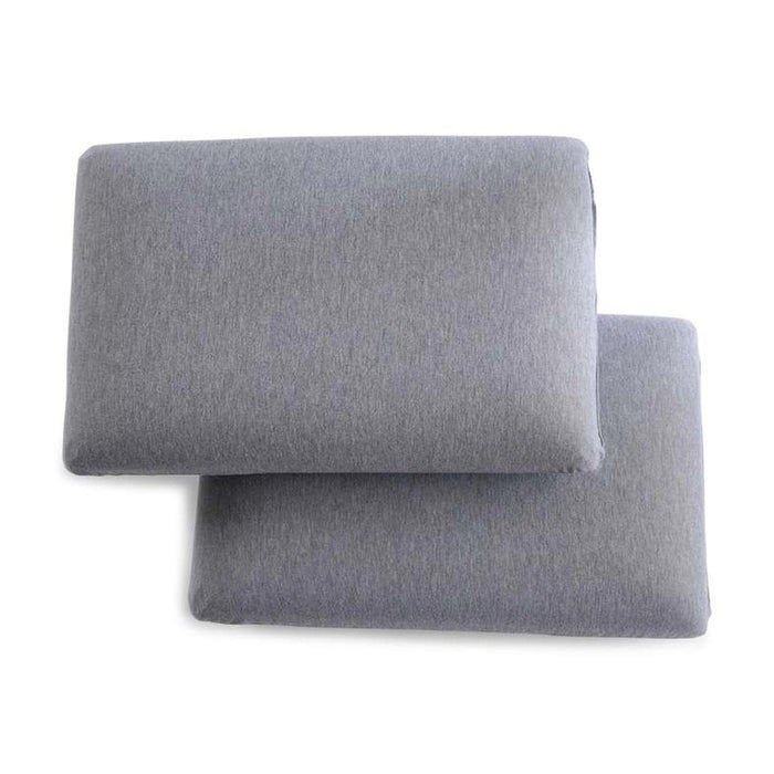 Embrace Twin Pack Memory Foam Pillow - Grey Pan Home