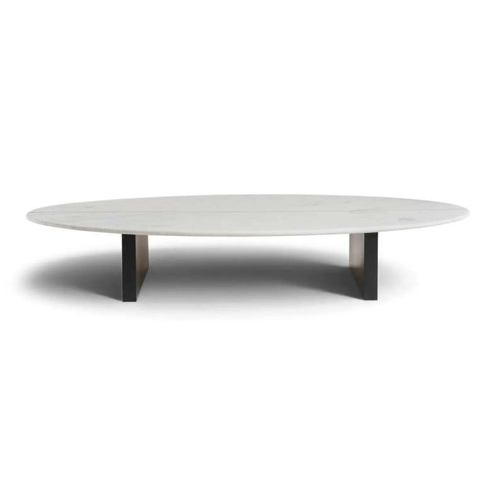 Emeline Coffee Table Marble - White & Black
