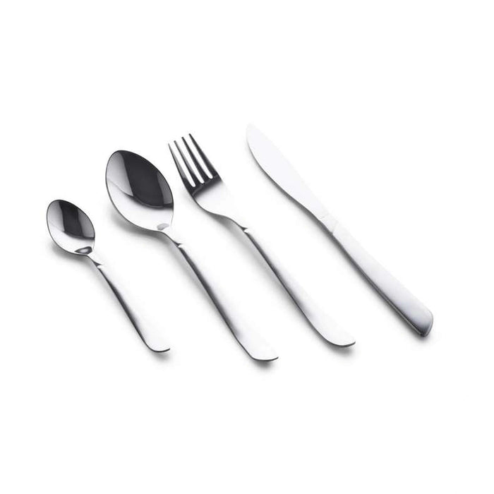 Emery 16-Piece Cutlery Set - Chrome Pan Home