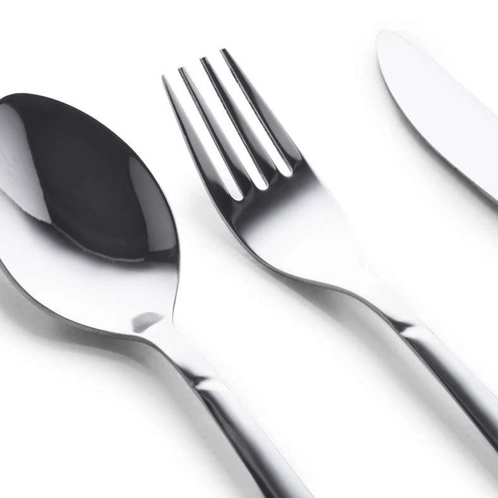 Emery 16-Piece Cutlery Set - Chrome Pan Home