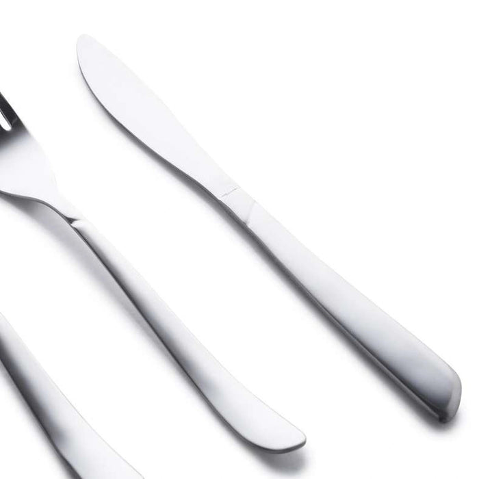 Emery 16-Piece Cutlery Set - Chrome Pan Home