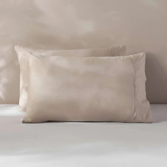 Eminence Living 2-Piece Pillowcase Set - Beige Pan Home