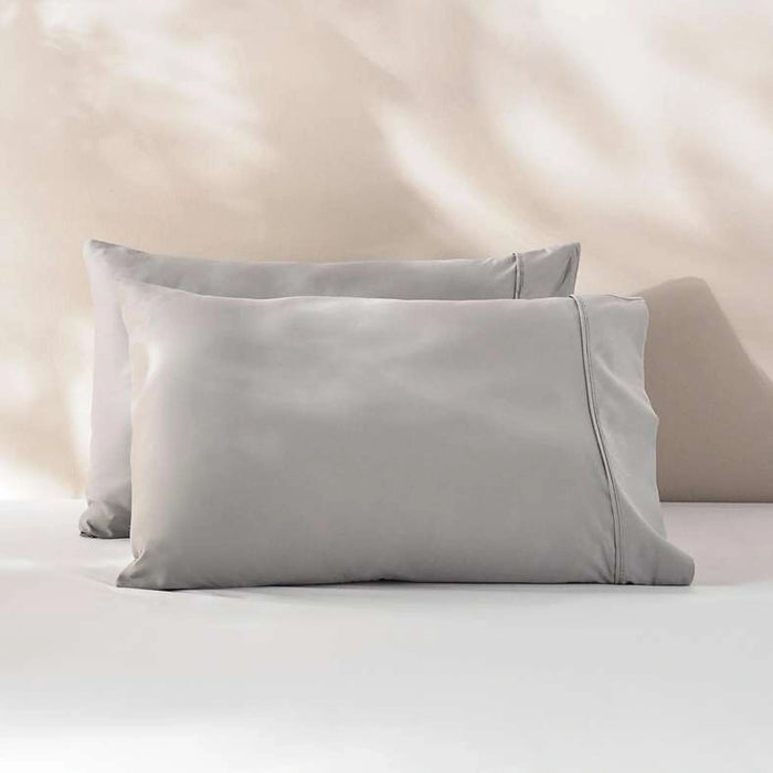 Eminence Living 2-Piece Pillowcase Set 50X75Cm - Silver Grey