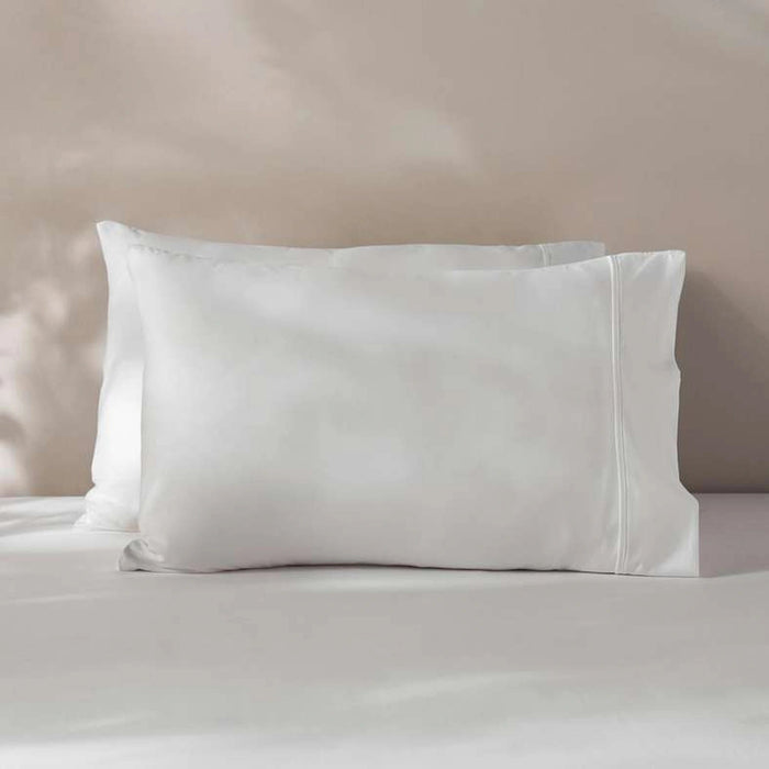 Eminence Living 2-Piece Pillowcase Set - White Pan Home