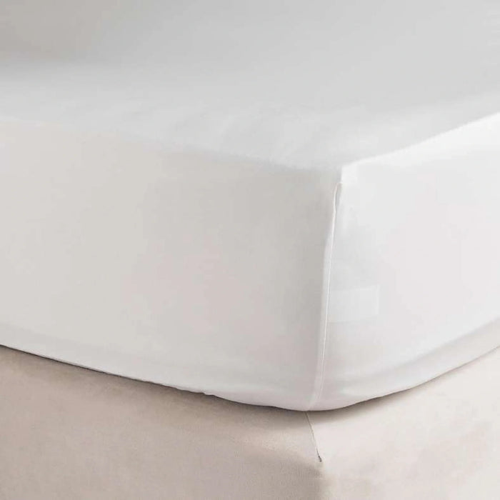 Eminence Living 3-Piece Full Fitted Sheet Set 120X200+33Cm - White