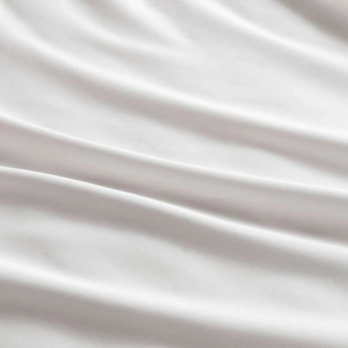 Eminence Living 3-Piece Full Fitted Sheet Set 120X200+33Cm - White